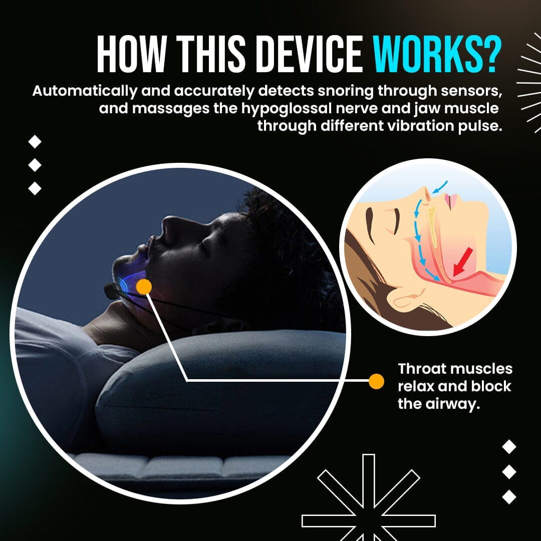 SleepPro™ Smart EMS Anti-Snoring Device