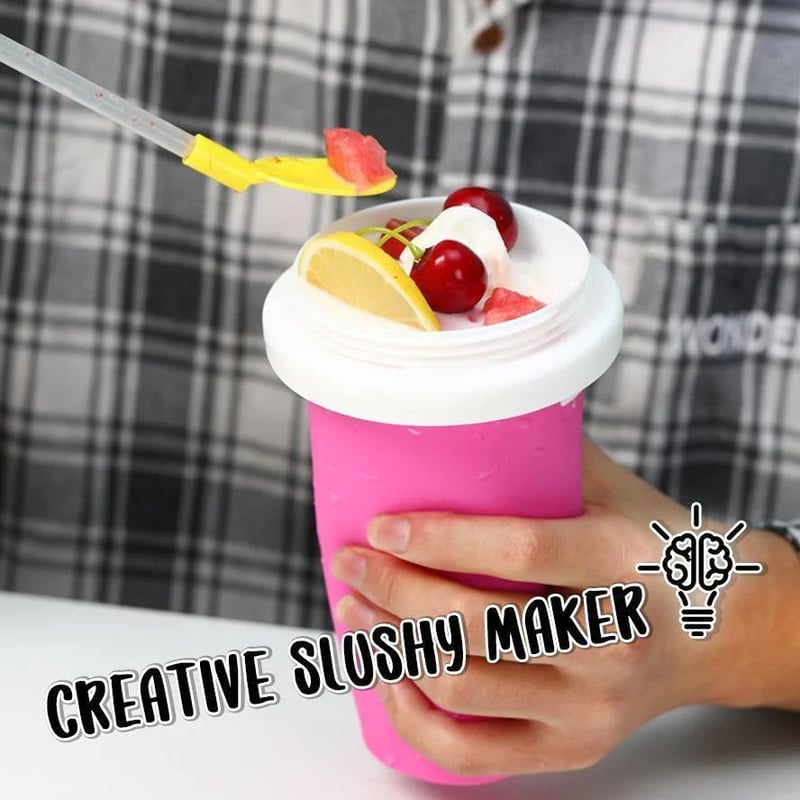 🌈💫Last Day Promotion-SAVE 50% OFF🌈💫-Smoothie Slushy Cup