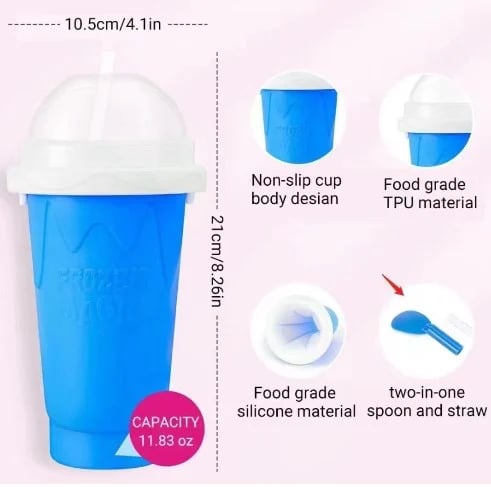 🌈💫Last Day Promotion-SAVE 50% OFF🌈💫-Smoothie Slushy Cup