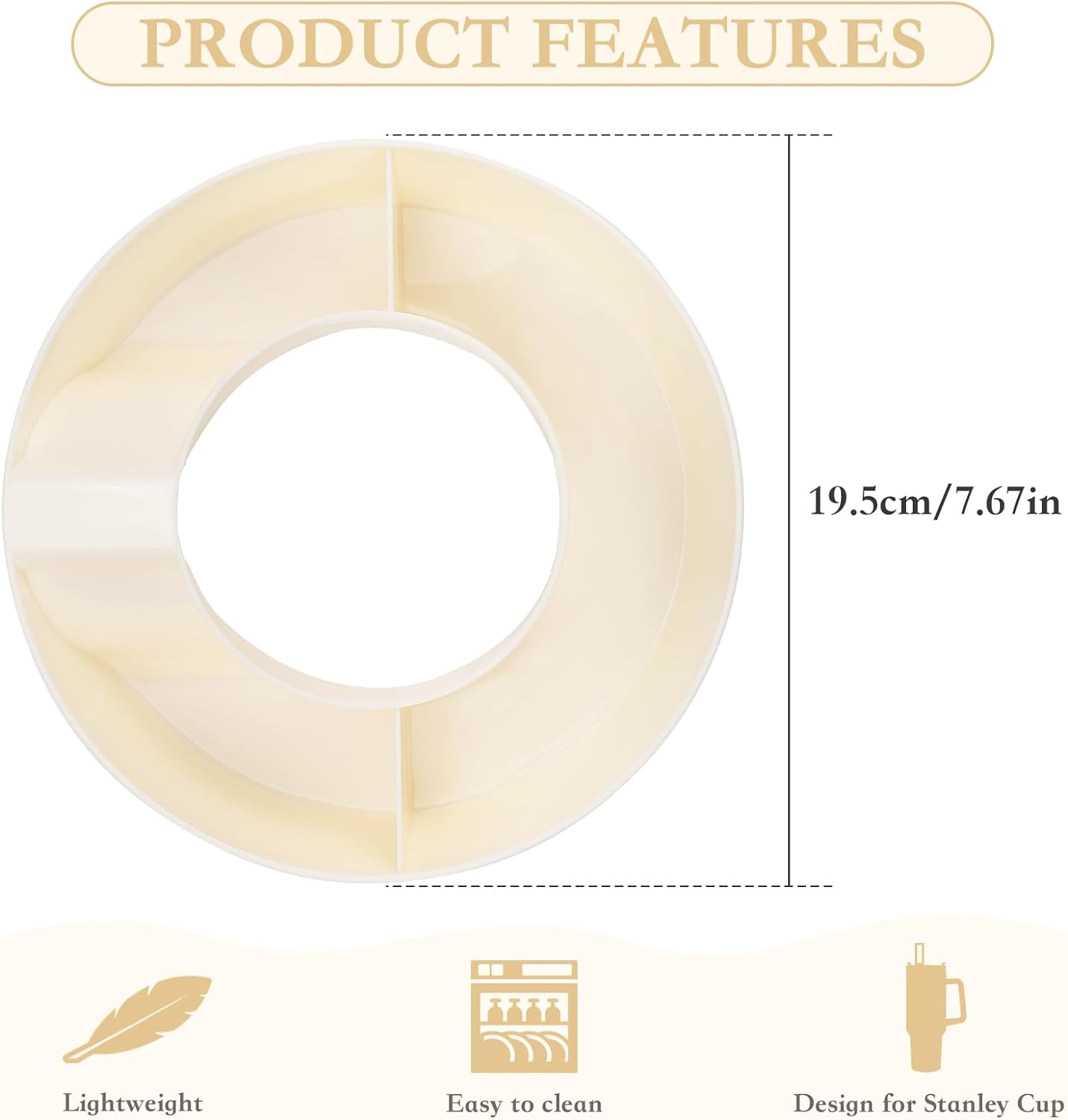 Silicone Snack Bowl for Stanley Cup