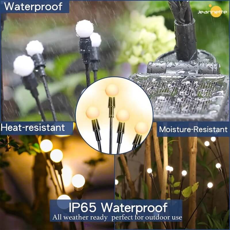 Solar Dancing Fireflies Water Proof Lights