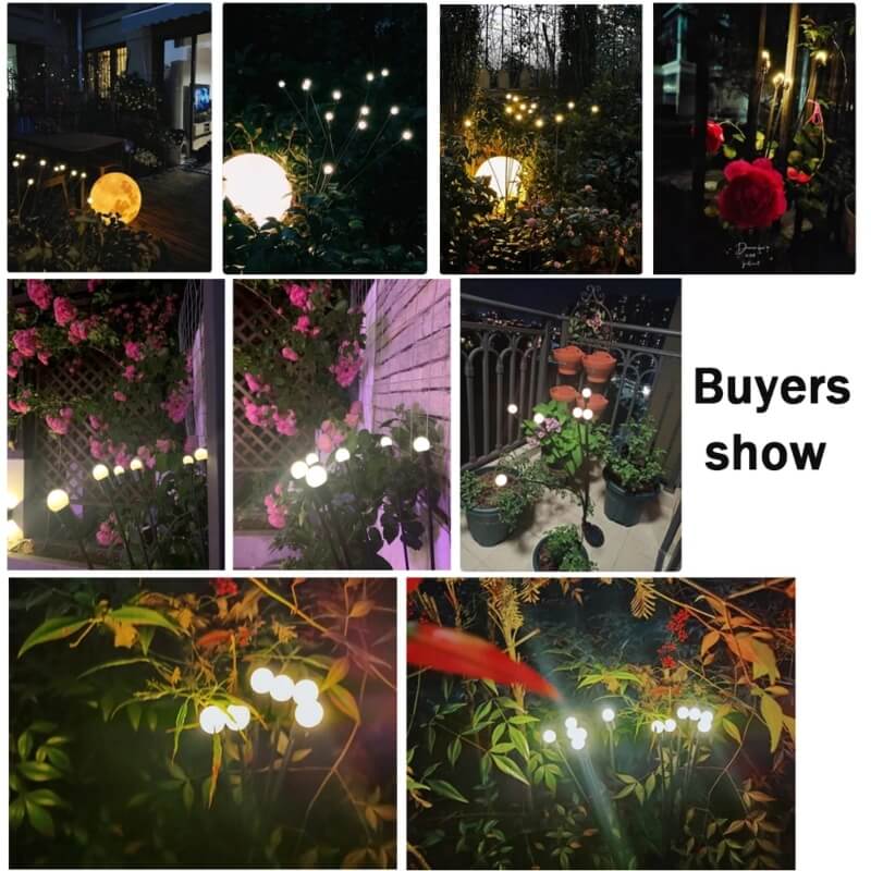 Solar Dancing Fireflies Water Proof Lights