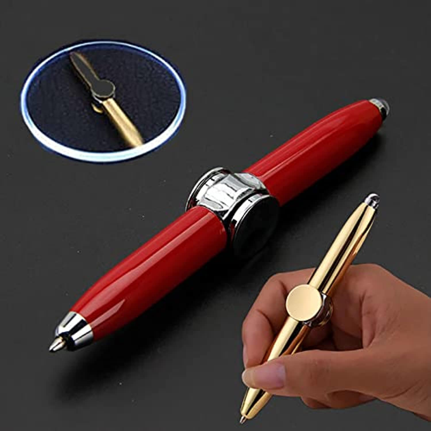 Spinning Gyro Pen with LED Light