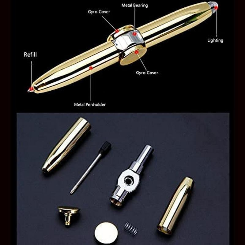 Spinning Gyro Pen with LED Light