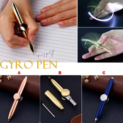 Spinning Gyro Pen with LED Light