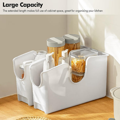 Stackable kitchen storage rack for kitchen