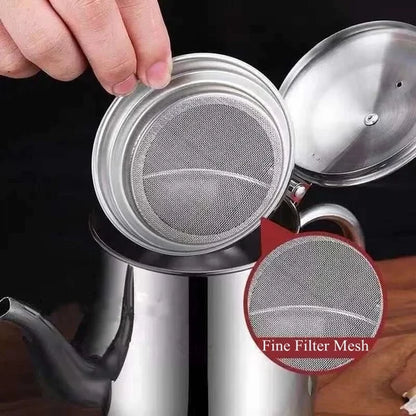 Stainless Steel Oil Filter (🎁2024 New Year Hot Sale🎁)