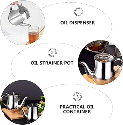 Stainless Steel Oil Filter (🎁2024 New Year Hot Sale🎁)