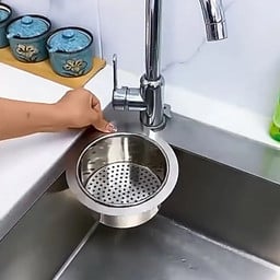 Stainless Steel Swan Sink Strainer Basket