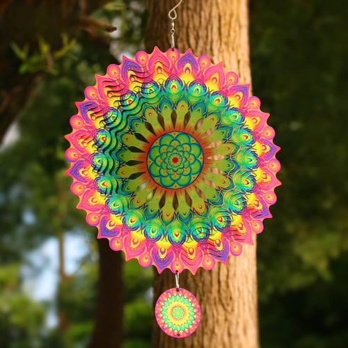 🔥Stainless Steel Wind Spinner - Stunning 3D Effect💥