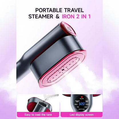 SteamEase™ Handheld Garment Steamer