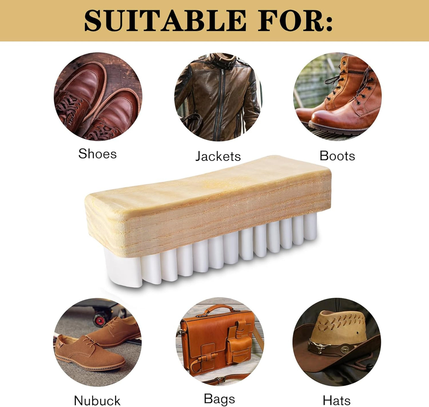 Suede Crepe Brush Beechwood