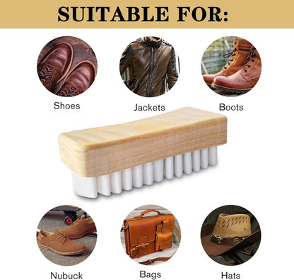 Suede Crepe Brush Beechwood