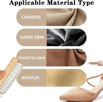 Suede Crepe Brush Beechwood
