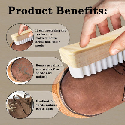 Suede Crepe Brush Beechwood