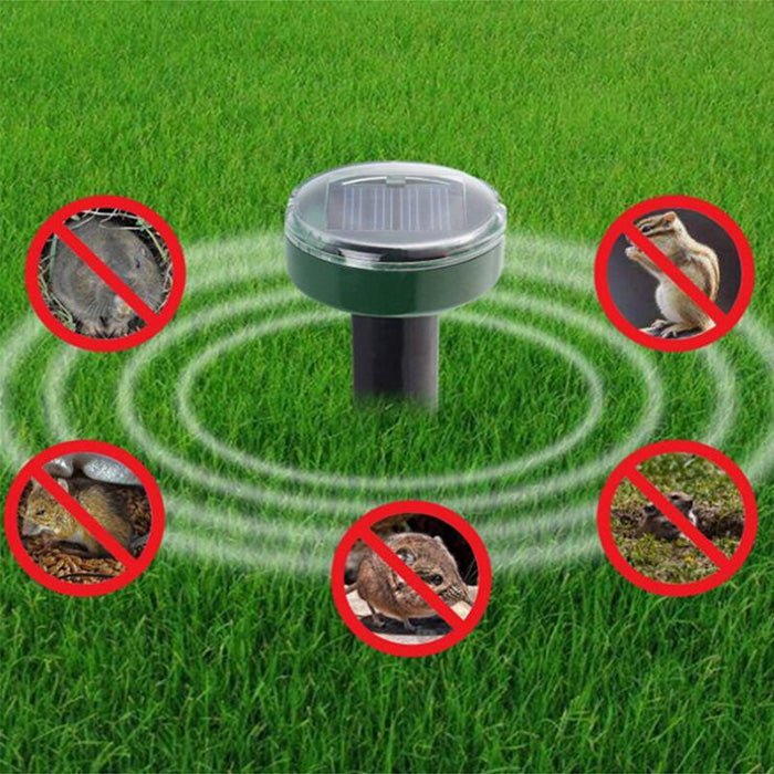 SunRepel, a solar cell pest control device