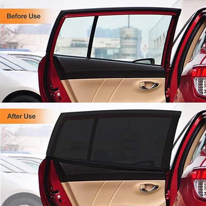 Sunshade car Window breathable net - 4 PCS