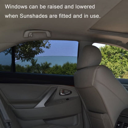 Sunshade car Window breathable net - 4 PCS