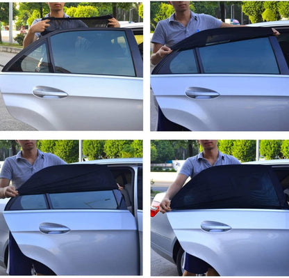 Sunshade car Window breathable net - 4 PCS