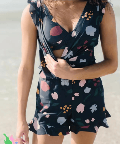 🔥Last Day Promotion 50% OFF⏰Swim Romper Built-in Bra👗