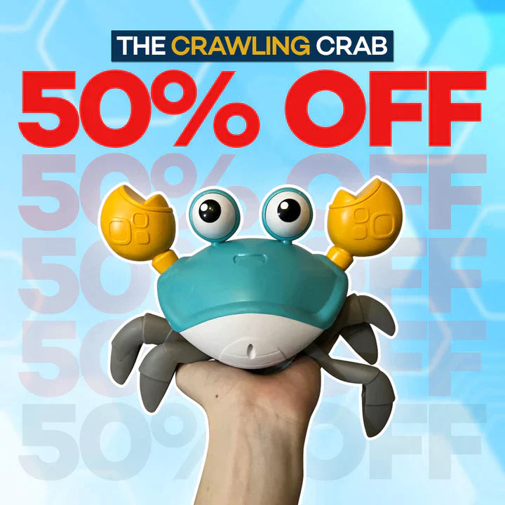 The Crawling Crab™️ - Tummy Time & Motor Skills Development Toy
