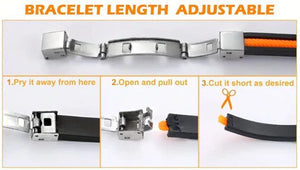 Therapeutic Lympunclog Titanium Wristband（🔥LAST DAY SALE-50% OFF)