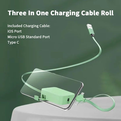 🔥Summer Hot Sale 50% OFF🔥Three In One Charging Cable Roll-Buy 3 Free Shipping