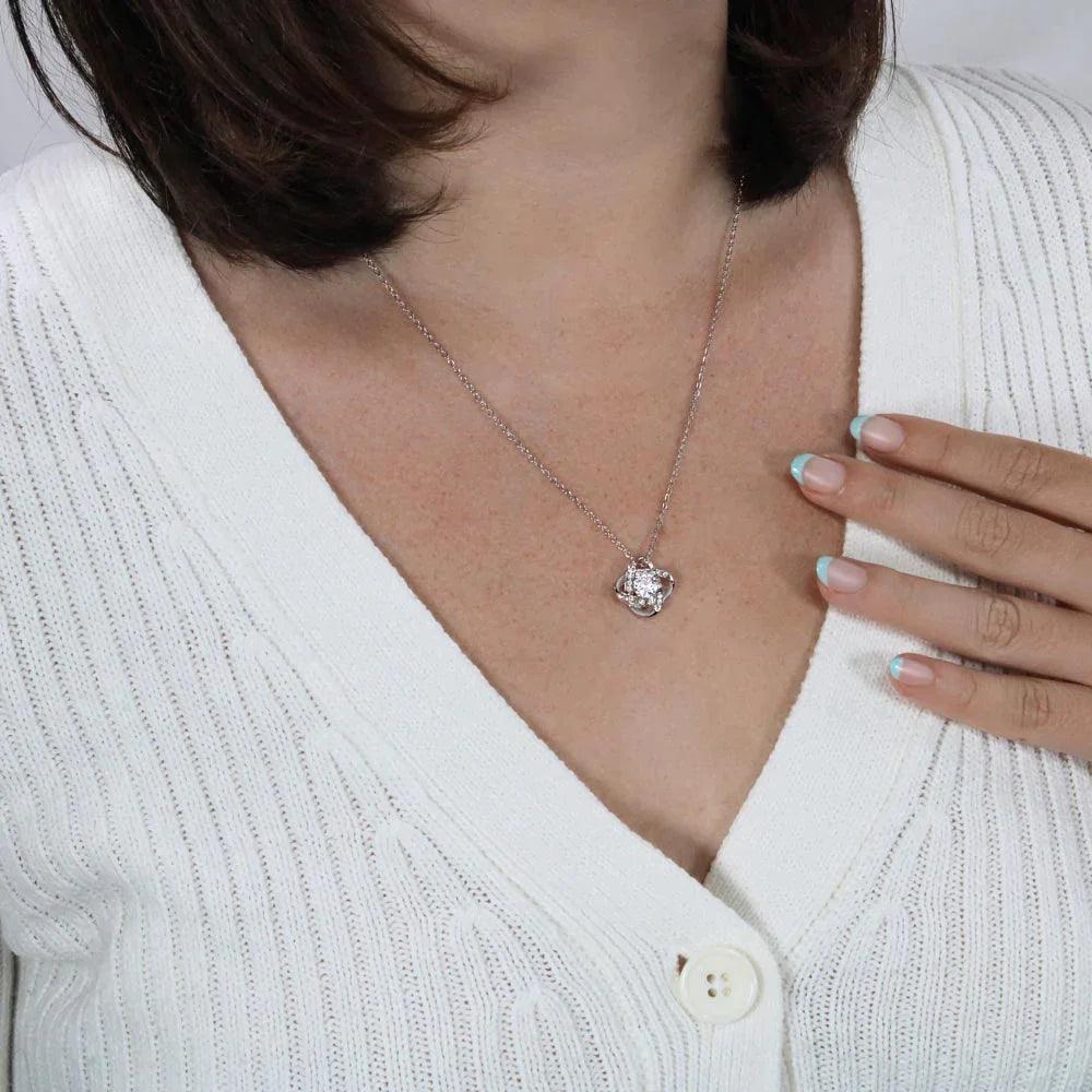 To My Daughter | "This Old Lion" | Love Knot Necklace