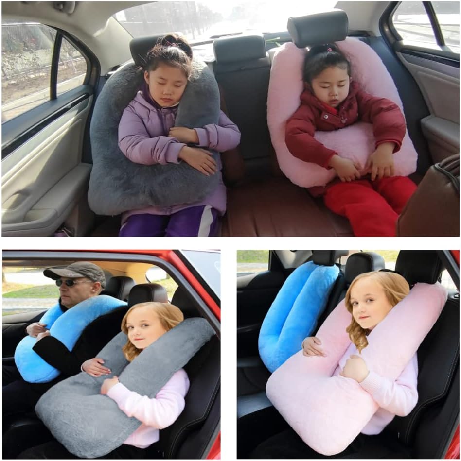 Travel Pillow Cushion for The Back Seat of Car