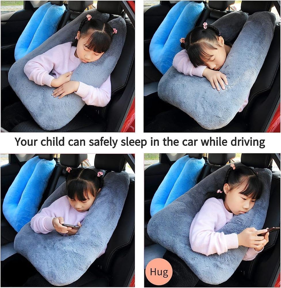 Travel Pillow Cushion for The Back Seat of Car