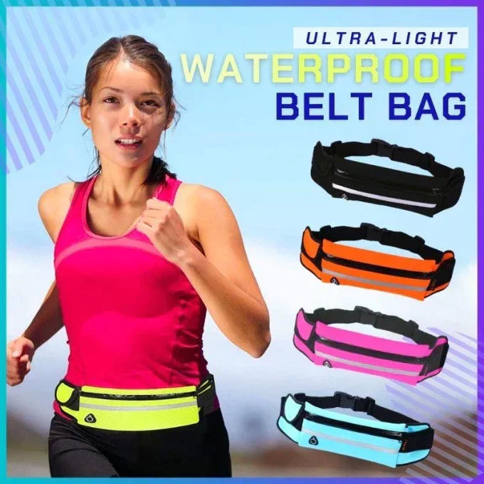 Ultra-Light Water-Proof Outdoor Belt Bag with water bottle holder