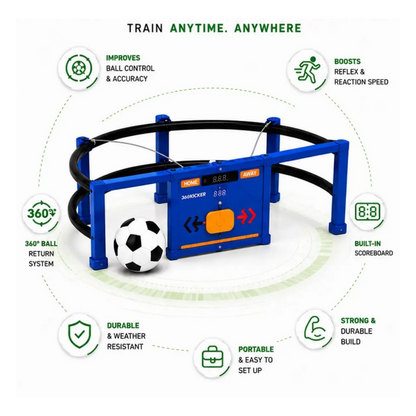 360° Soccer Training Rebounder