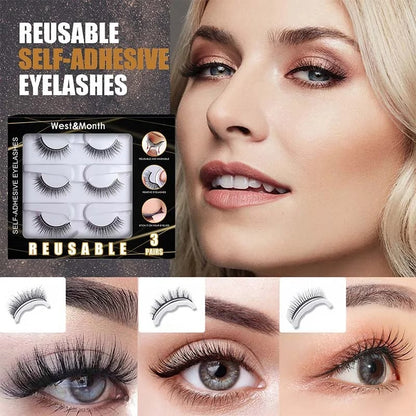 WATERPROOF SELF-ADHESIVE EYELASHES