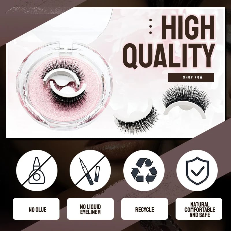 WATERPROOF SELF-ADHESIVE EYELASHES