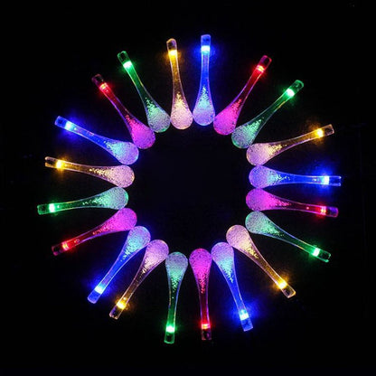 Water Drop Solar Lights