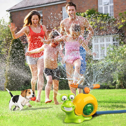 Water Sprinkler Baseball Toy for Kids Outdoor