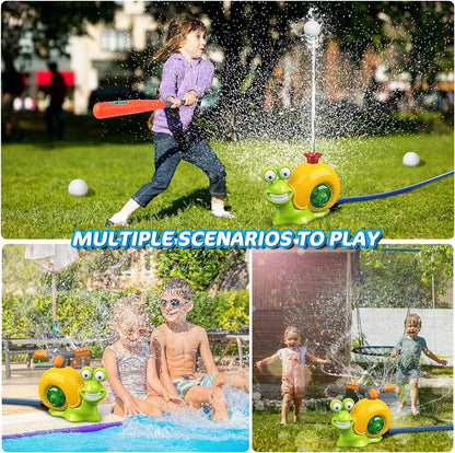 Water Sprinkler Baseball Toy for Kids Outdoor