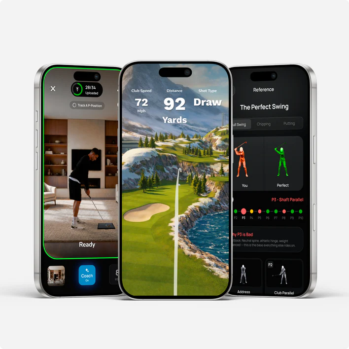 SwingSense Golf Trainer – AI Golf Swing Analyzer with Lifetime App Access