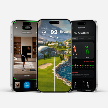 SwingSense Golf Trainer – AI Golf Swing Analyzer with Lifetime App Access