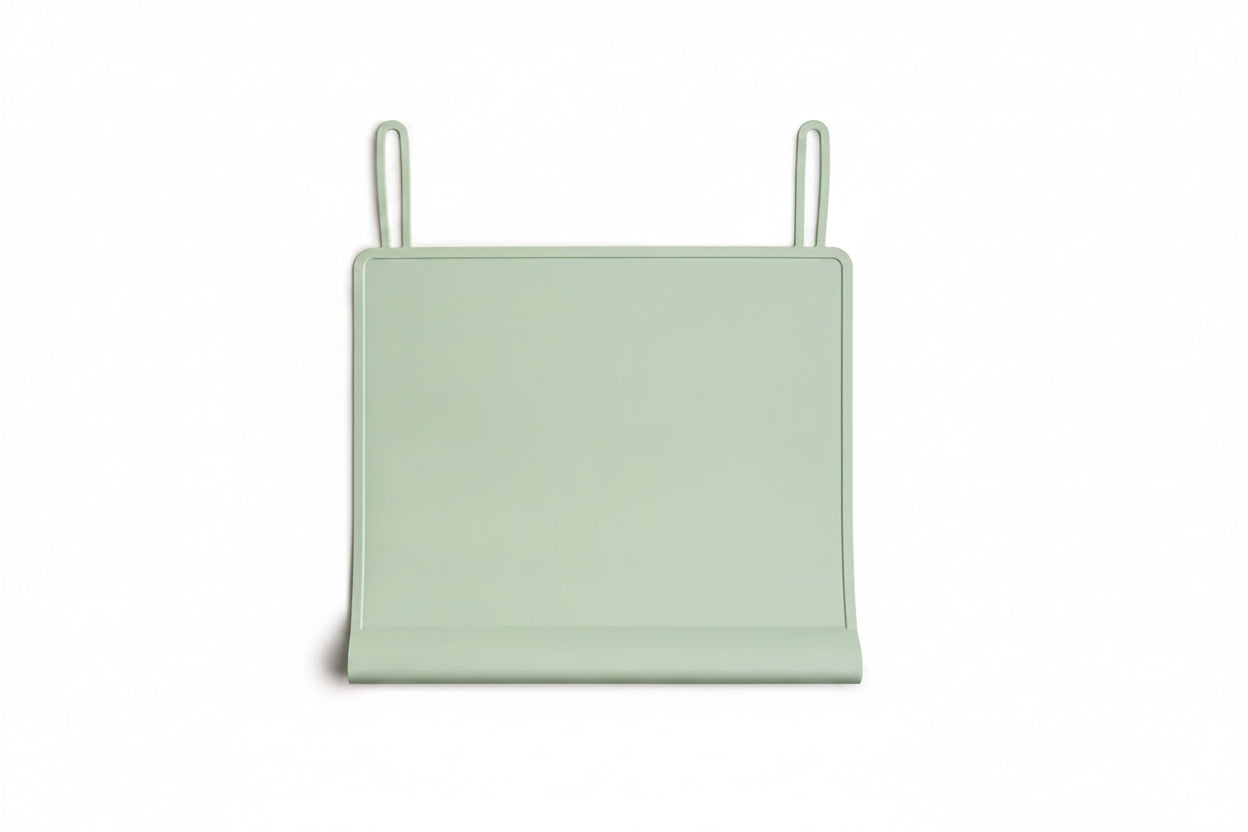Portable Silicone Table Placemat with Edge Bumper for Toddlers & Babies