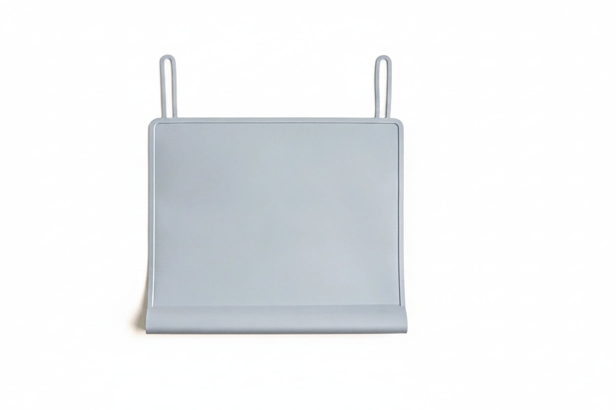 Portable Silicone Table Placemat with Edge Bumper for Toddlers & Babies