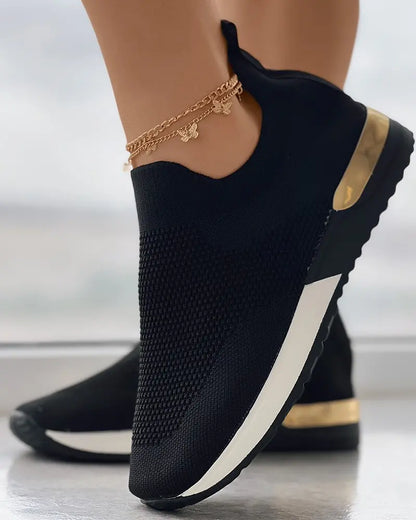 🔥 Hot Selling - Save 50% OFF 🔥 Women's Orthopedic Breathable Knit Sneakers