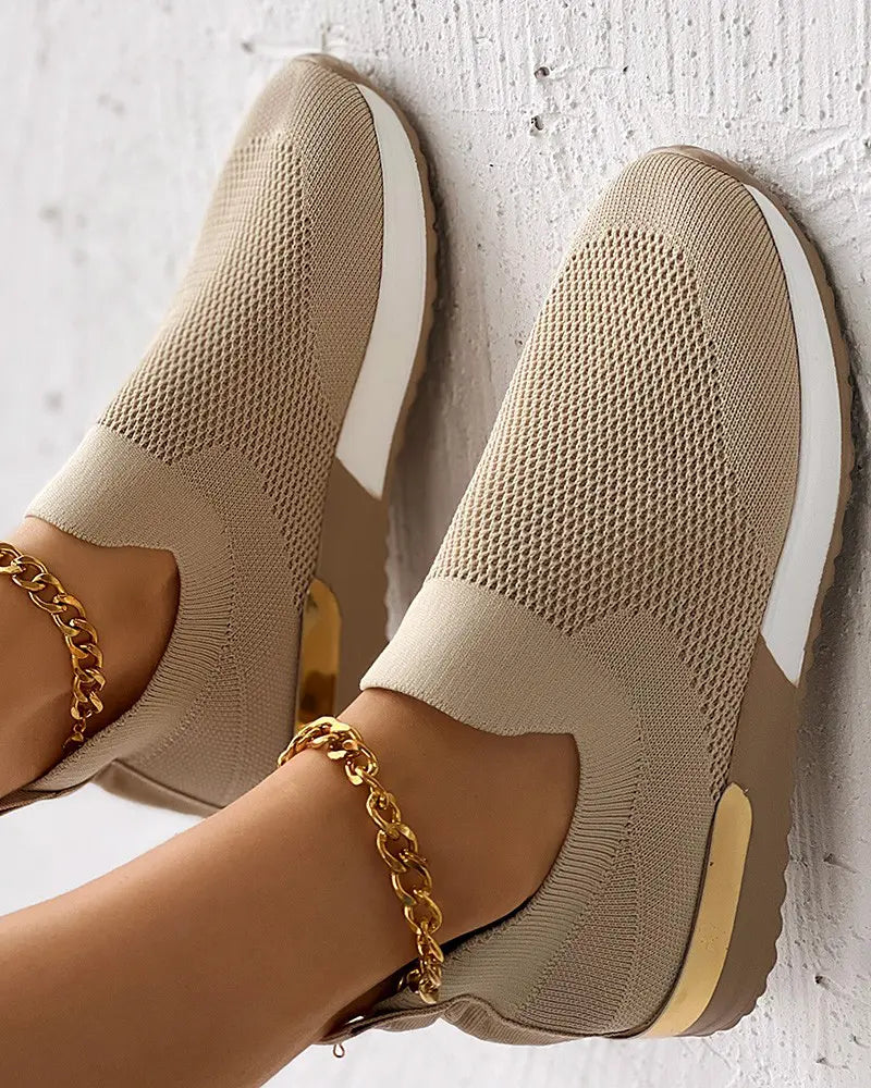 🔥 Hot Selling - Save 50% OFF 🔥 Women's Orthopedic Breathable Knit Sneakers
