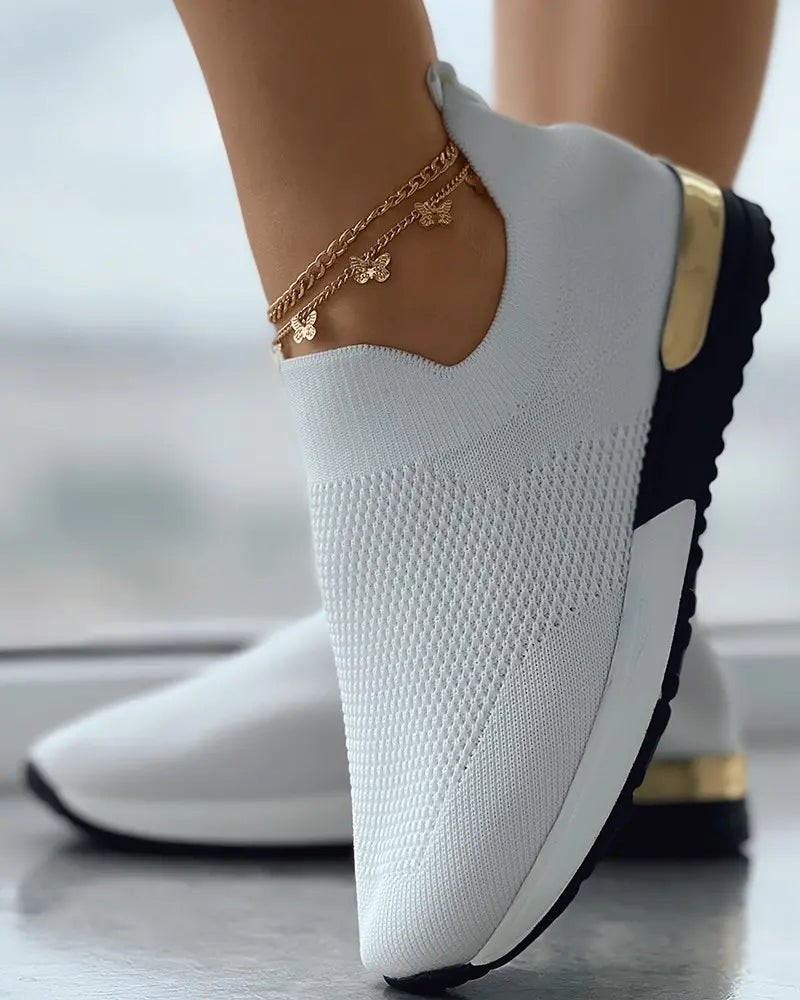 🔥 Hot Selling - Save 50% OFF 🔥 Women's Orthopedic Breathable Knit Sneakers