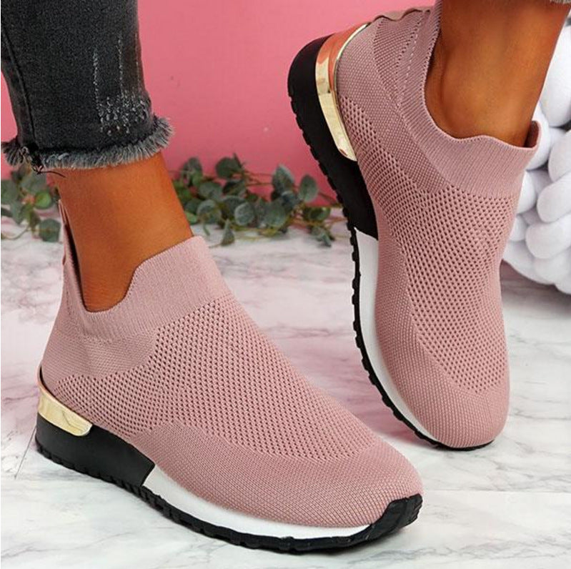 🔥 Hot Selling - Save 50% OFF 🔥 Women's Orthopedic Breathable Knit Sneakers