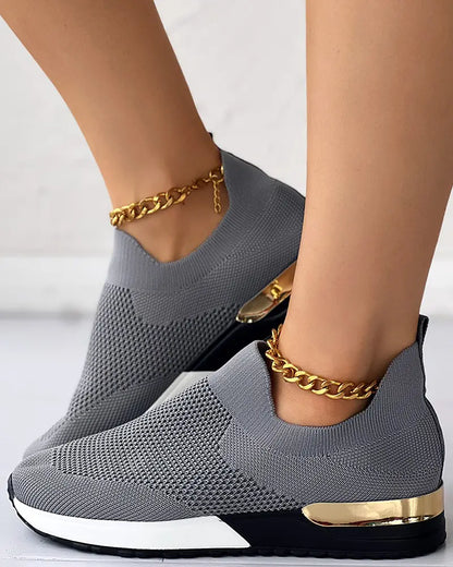 🔥 Hot Selling - Save 50% OFF 🔥 Women's Orthopedic Breathable Knit Sneakers