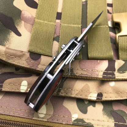 🎁Early Christmas Sale 50% OFF🎄Wood Handle Outdoor Mini Folding Knife