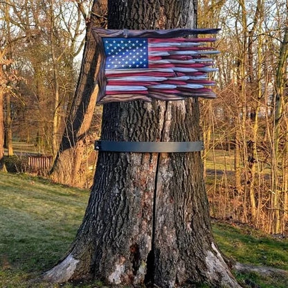 🔥Last Day Flash Sale - 50% OFF🔥 -Wooden American Flag🔥BUY 2 FREE SHIPPING🔥