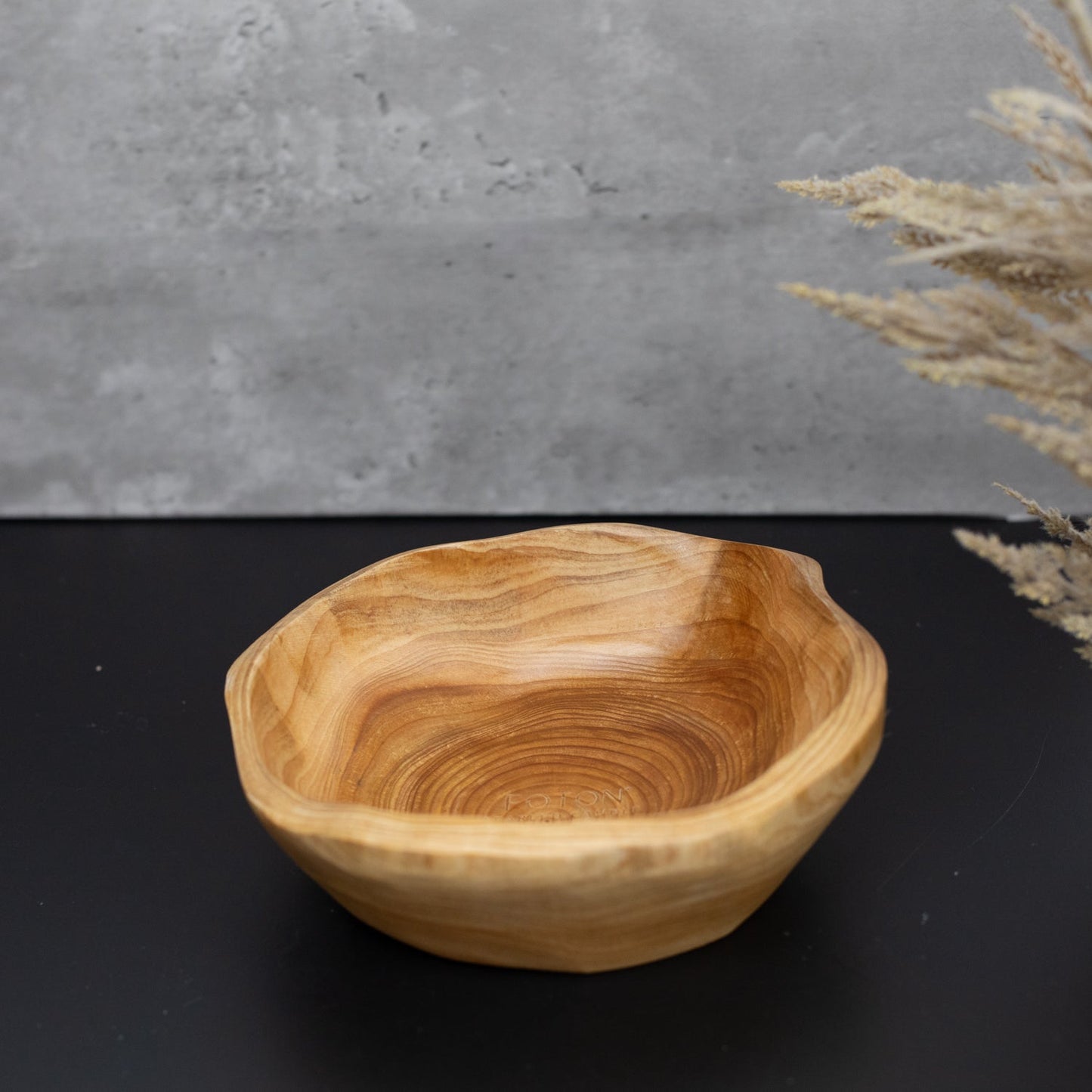 Wooden Bowl Gift Set - Scented White