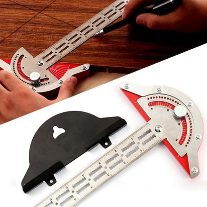 Woodworker Edge Rule Stainless Steel Square Edge Ruler